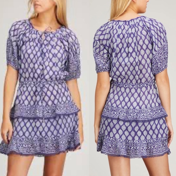Bell Roxy Mini Dress in Indigo Multi